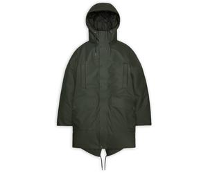 Rains - Wärmende und wasserfeste Parka - Unisex - Nome Long Parka W3T3 - Nome Long Parka W3T3 Green für Herren - Größe M - Grün Grün M