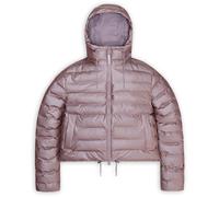 Rains - Wasserabweisende Isolationsjacke - W Lohja Short Puffer Jacket Muse für Damen - Größe M - Rosa Rosa M