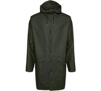 Rains - Wasserdichte lange Jacke - Long Jacket Green für Herren - Größe S - Khaki Khaki S