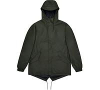 Rains - Wasserfeste und winddichte Jacke - Fishtail Jacket W3 Green für Herren - Größe XL - Grün Grün XL