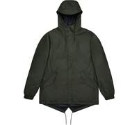 Rains - Wasserfeste und winddichte Jacke - Fishtail Jacket W3 Green für Herren - Größe XS - Grün Grün XS