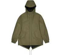 Rains - Wasserfeste und winddichte Jacke - Fishtail Jacket W3 Marsh für Herren - Größe M - Grün Grün M