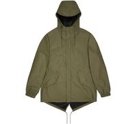 Rains - Wasserfeste und winddichte Jacke - Fishtail Jacket W3 Marsh für Herren - Größe S - Grün Grün S