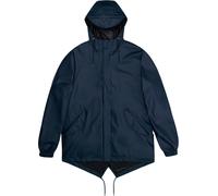 Rains - Wasserfeste und winddichte Jacke - Fishtail Jacket W3 Navy für Herren - Größe S - Navy blau Navy blau S