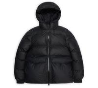Rains Women's Alta A-Line Puffer Jacket W3t3 Black L