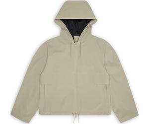 Rains Women's Suva Hardshell Short String Jacket W3 Beige L