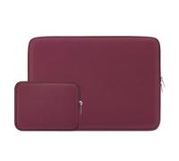 RAINYEAR 11-11,6 Zoll Laptop Hülle Schutzhülle weiche Computertasche mit Zubehörtasche, kompatibel mit 11,6 Zoll MacBook Air, 13 Zoll MacBook Neo, 11 Zoll Notebook Tablet Chromebook(Rot)
