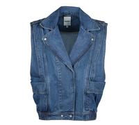 RAIZZED® Jeansweste "Star" in Blau - Größe M | Damenjacken