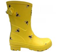 Rajn Bee Mid Damen Gummistiefel mit Bienenmotiv Gelb (Yellow), Gr. 38