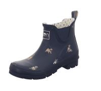 Rajn Dog Low UZW045 Damen Gummistiefelette mit Hundemotiv, Dunkelblau (Blue), Gr. 40