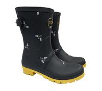 Rajn Gummistiefeletten für Damen, schwarz, Größe 41 EU