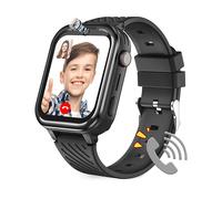 RALIO D39 Kinder Smartwatch Silikon, 240 mm, Rosa/Blau/Schwarz/Grau