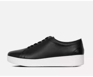 RALLY Sneaker aus Leder Black Schwarz - Gr. - 38