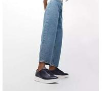 RALLY Sneaker aus Leder Mitternachtsblau Blau - Gr. - 38