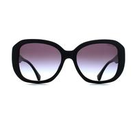 Ralph by Ralph Lauren RA5321U 50018G glänzende schwarze Sonnenbrille mit grauem Farbverlauf Einheitsgröße