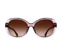 Ralph by Ralph Lauren RA5335U 611813 glänzend transparent violett Verlauf braun Sonnenbrille Einheitsgröße