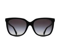 Ralph by Ralph Lauren RA5343U 62978G glänzend schwarz auf transparentem grauem Farbverlauf Sonnenbrille Einheitsgröße