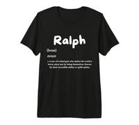 Ralph Definition Personalized Name Custom Costume for Ralphy Premium T-Shirt