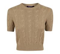 Ralph Lauren - Kurzarm Pullover - - Knitwear - Damen - Beige - XS