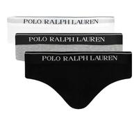 Ralph Lauren Low Rise Unterhose grau/weiß/schwarz (3er-Pack) - XL