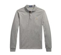Ralph Lauren Polo Custom-Slim-Fit Poloshirt Longsleeve Grau XL