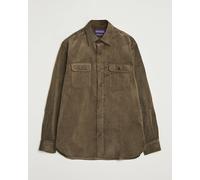 Ralph Lauren Purple Label Corduroy Overshirt Loden Braun S