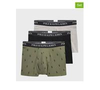 Ralph Lauren Underwear 3er-Set: Boxershorts in Khaki - Größe M | Herren Waesche