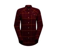 Rambler Light Flannel Shirt W, Climbing Shirt, Damen - La Sportiva R25E32-Redwood/Savana XS