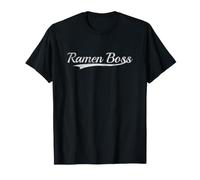 Ramen Boss Vintage Inspired Varsity Style Throwback T-Shirt
