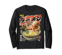 Ramen Japan Streetwear Cyberpunk Y2K Techwear Manga Anime Langarmshirt