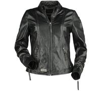 Rammstein Engel Lederjacke schwarz in L