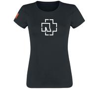 Rammstein Logo Glow T-Shirt schwarz in L
