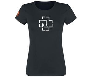 Rammstein Logo Glow T-Shirt schwarz in XXL
