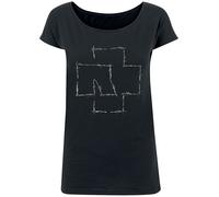 Rammstein Stacheldraht T-Shirt schwarz in M