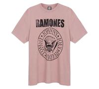 Ramones Amplified Collection - Vintage Crest T-Shirt rosa in L