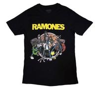 Ramones Cartoon Band T Shirt L