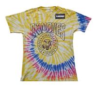 Ramones Crest Psych Band Logo T Shirt S