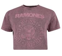 Ramones Crest T-Shirt purple in S