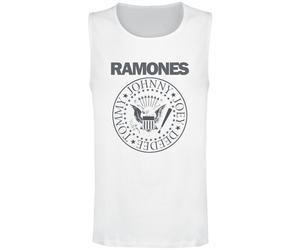 Ramones Crest Tank-Top weiß in S