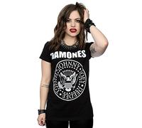 Ramones Damen Presidential Seal T-Shirt XX-Large Schwarz