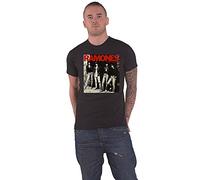 Ramones Herren T-Shirt Rocket to Russia Kurzarm, Schwarz, M