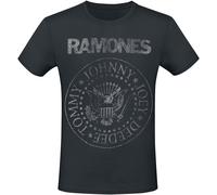 Ramones Hey Ho Let's Go - Heavyweight T-Shirt schwarz in S