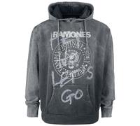 Ramones Hey Ho Let's Go Kapuzenpullover grau in M