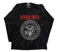 Ramones Presidential Seal Long Sleeve T Shirt M