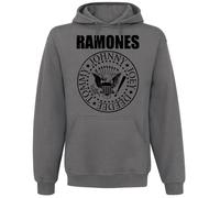 Ramones Seal Kapuzenpullover charcoal in L