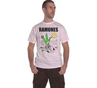 ROCKOFF Herren Ramones Loco Live T-Shirt, weiß, L