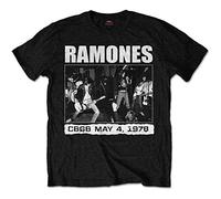Ramones - T-Shirt # S Black Unisex # Cbgb 1978