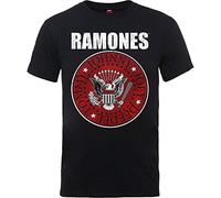 Ramones - T-Shirt # Xxl Black Unisex # Red Fill Seal