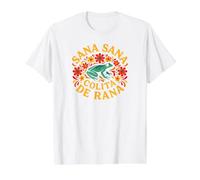 Rana Colita De Rana Frog Toad Preisgünstiges Grafik-T-Shirt, Herren, Weiß, XL
