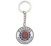 Rangers FC - Ready Schlüsselanhänger Wappen (Einheitsgröße) (Blau/Weiß/Rot)